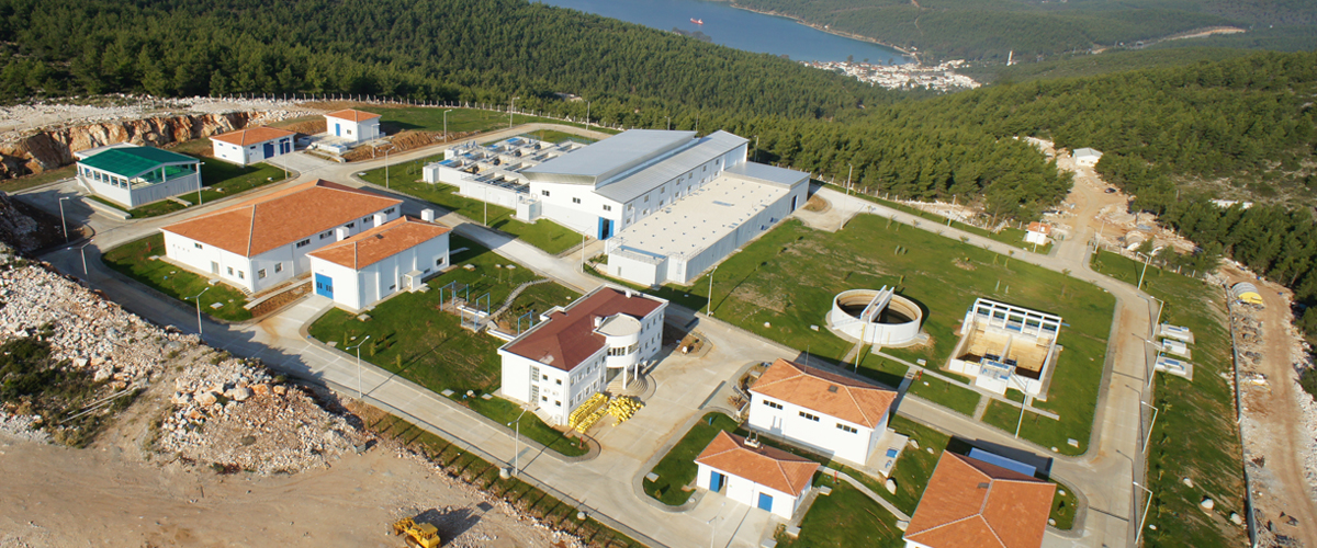 Bodrum Projet de traitement de l'eau